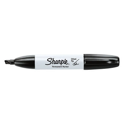 SHARPIE CHISEL 1DZ BLK