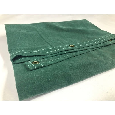 10'X12' 10-OZ. W.R.M.R.GREEN CANVAS TARP