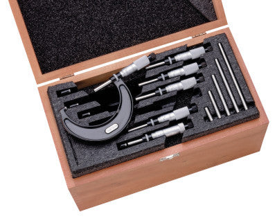 ST436.1CXRLZ 0-6" OUTSIDE MICROMETER SET .0001"