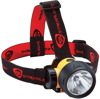 TRIDENT HEADLAMP YELLOWWITH RUBBER STRAP