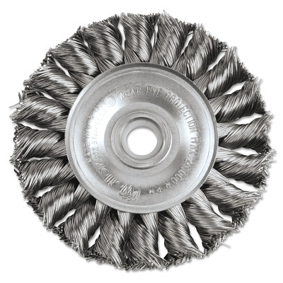3"STD TWIST KNOT WIRE WHL .020"SS FILL 1/2"3/8"