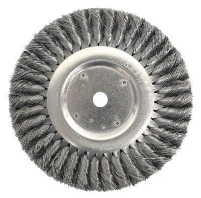 8" STAND TWIST KNOT WIREWHL .016" SS FILL 5/8"