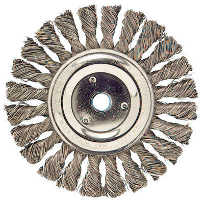 6"CABLE TWIST KNOT WIREWHL .023"STL 5/8"1/2"