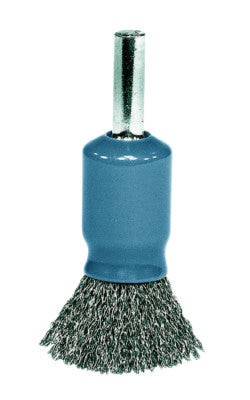 1/2" COAT CUP CRIMP WIREEND BRUSH .006" SS FILL