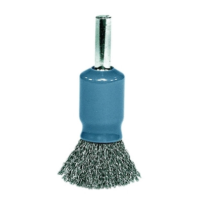 1/2" COAT CUP CRIMP WIREEND BRUSH .006" SS FILL