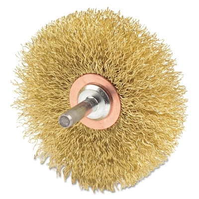 3"NRW-MOUNT CRIMP WIRE WHL .0118"BRASS FILL 1/4"