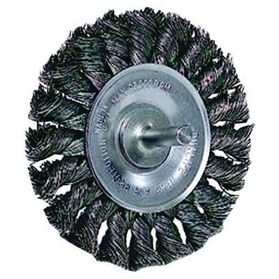3-1/4"-MOUNTED KNOT WIREWHL .020" STL FILL 1/4"