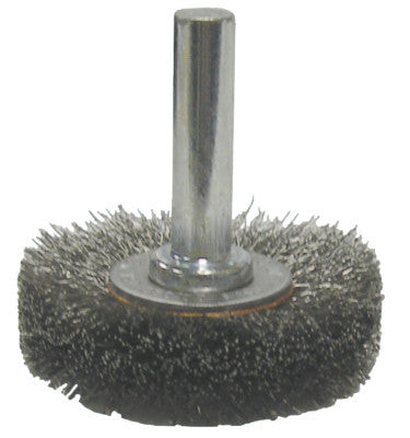 1.5" RADIAL WIRE WHEEL .014- 1/4" STEM CFR-1-1/2