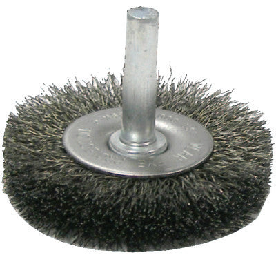 2" RADIAL WIRE WHEEL- .014- 1/4" STEM (CFR-2)