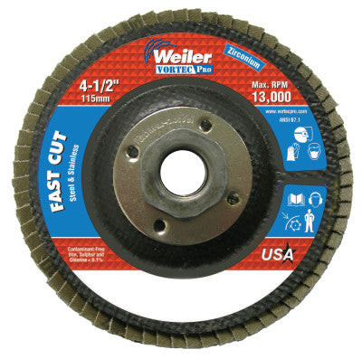 4-1/2 WOLV ANGLED  36Z 5/8-11 UNC NUT
