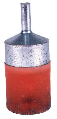 1/2"POLY ENCAP CRIMP WIRE BRSH .0104"STL 1/4"