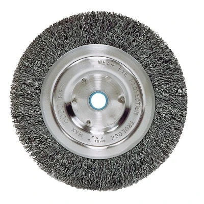 VP 6"MED FACE CRIMPWIREWHL .014"STL 5/8"1/2"
