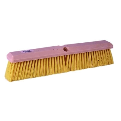 18" PERMA-SWEEP FLOOR BRUSH YELLOW POLY FILL