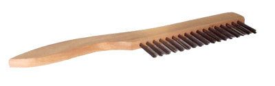 HANDWIRE SCRATCH BRSH .012 SS FILL SHOE HDL 1X17