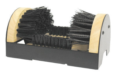 BOOT CLEANING BRUSH 9" X6" BLACK NYLON