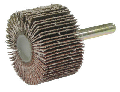 1-1/2"X1" TGR COAT ABRSVFLAP WHL 1/4" STEM 80AO