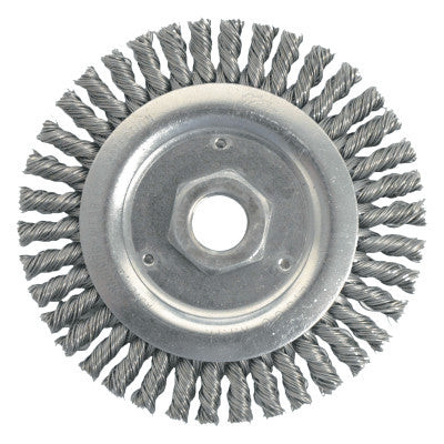 DUALLY 4-1/2"WELD BRSH .020"STL WF 5/8"11