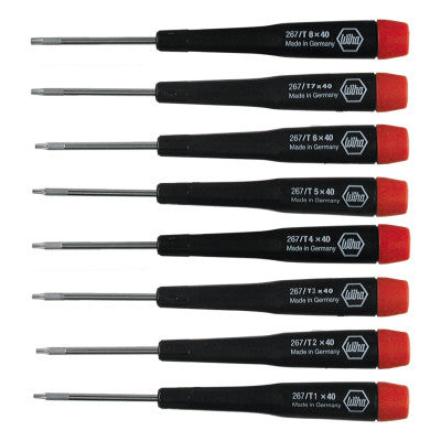 SET  SCREWDRIVER PRECISION TORX 8PC