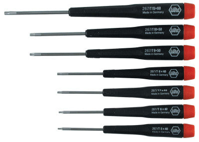 7-PC. PRECISION TORX DRIVER SET T5-T6-T7-T8