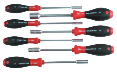 SOFTFINISH NUT DRIVER 7PC METRIC SET