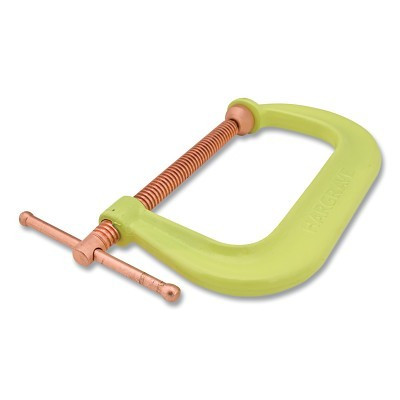 H412CS 0-12" HARGRAVE HIVIZ YELLOW C-CLAMP