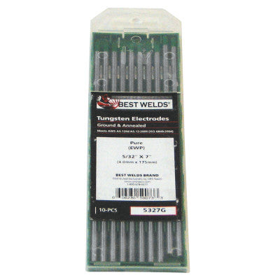 5/32X7 PURE TUNGSTEN ELECTRODE  10/PK