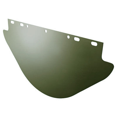 VISOR PETG 9.75X19 DK GREEN