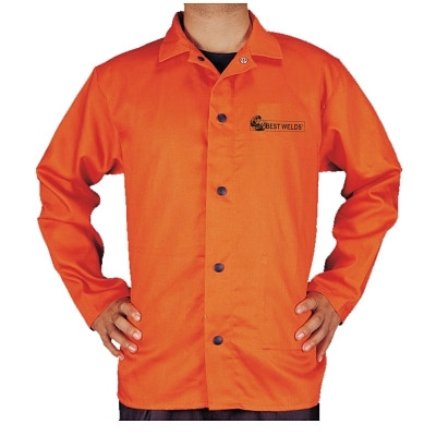 ORANGE FR WELDING JACKET  9OZ  XL