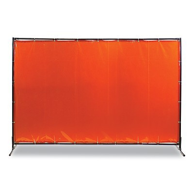 BW CURTAIN 14MIL VINYL 5X8 ORANGE