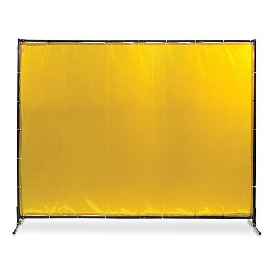 BW CURTAIN 14MIL VINYL 6X8 YELLOW