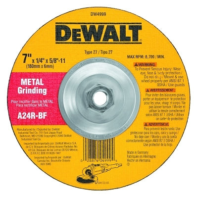 7"X1/4"X5/8-11" METAL FAST CUT DCW CUT-OFF