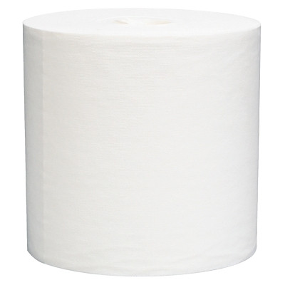 12"X13.4" WHITE WYPALL JUMBO RAG ON A ROLL 700/