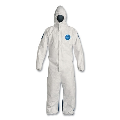 TYVEK 400D CVRL RESPIRATOR FIT HD WH/BL LG