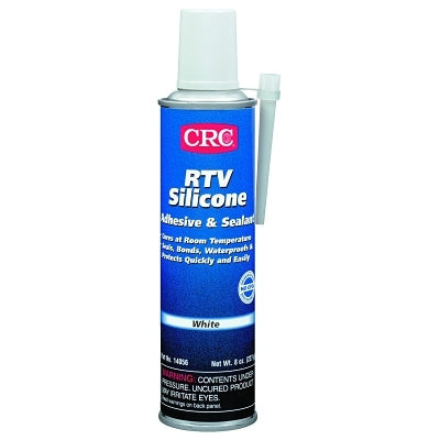 8 OZ WHITE RTV SILICONE