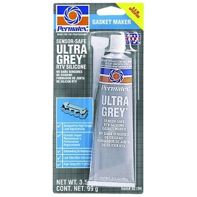 #599 ULTRA GREY RIGID ASS. GASKET MAKER 3.5 TUB