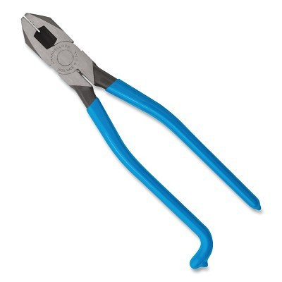 IRON WORKER PLIERS DIPPED PLASTIC GRI