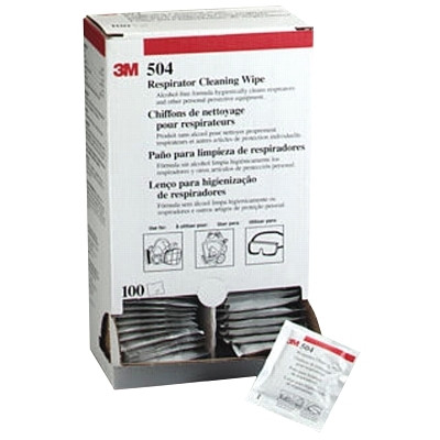 RESPIRATOR CLEANING WIPE504/07065(AAD)