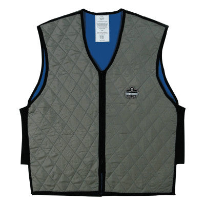 CHILL-ITS 6665 EVAPORATIVE COOLING VEST 2XL GRAY