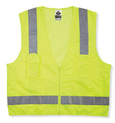 GLOWEAR 8249Z CLS 2 ECONSURVEYORS VEST L/XL LM