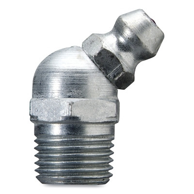 GREASE FITTING 45 DEGREE7/16" X1/8 PTF THREADS