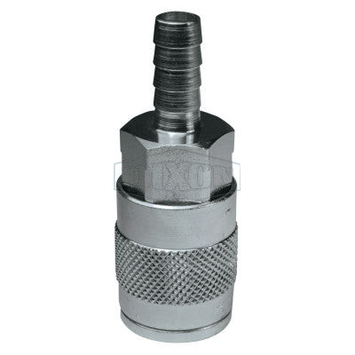 1/2" IND COUPLER 1/2" BARB STEEL