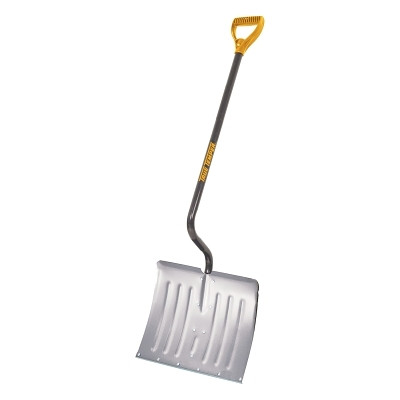 SNOW SHOVEL 18IN ALUM STL HDL ASBLD