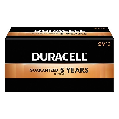 COPPERTOP ALKALINE BATTERIES  9V  12/BX