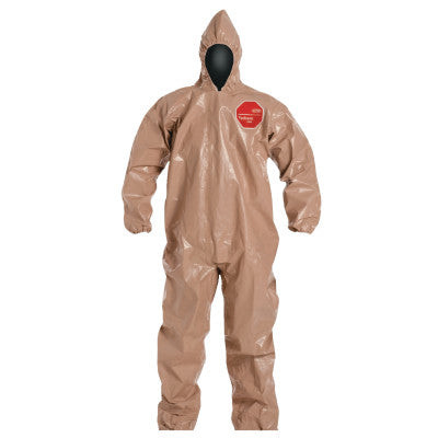 TYCHEM 5000 COVERALL ATTSOCKS TAN 4X