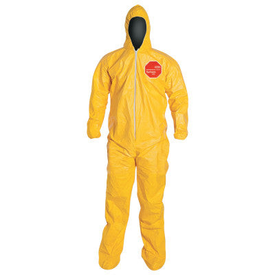 TYCHEM 2000 COVERALL ATTSOCKS YELLOW 5X