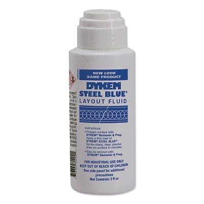 STEEL BLUE LAYOUT FLUID2 OZ. FELT TIP APPLICATO