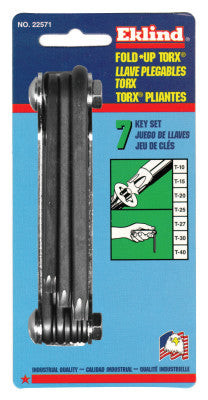7 IN 1 TORX FOLD-UP KEYSET