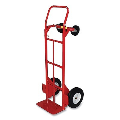 CONVERTIBLE HAND TRUCK400LB VERT 500LB HORZ.