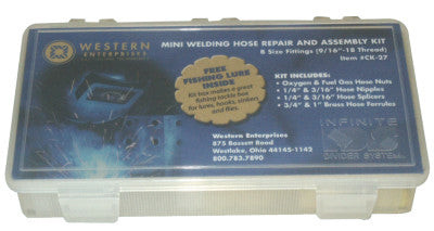MINI WELD HOSE REPAIR KIT FITTINGS ONLY