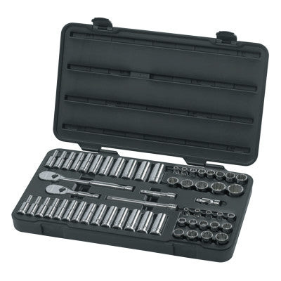 SET SKT SAE/MET 3/8DR 12PT 57PC